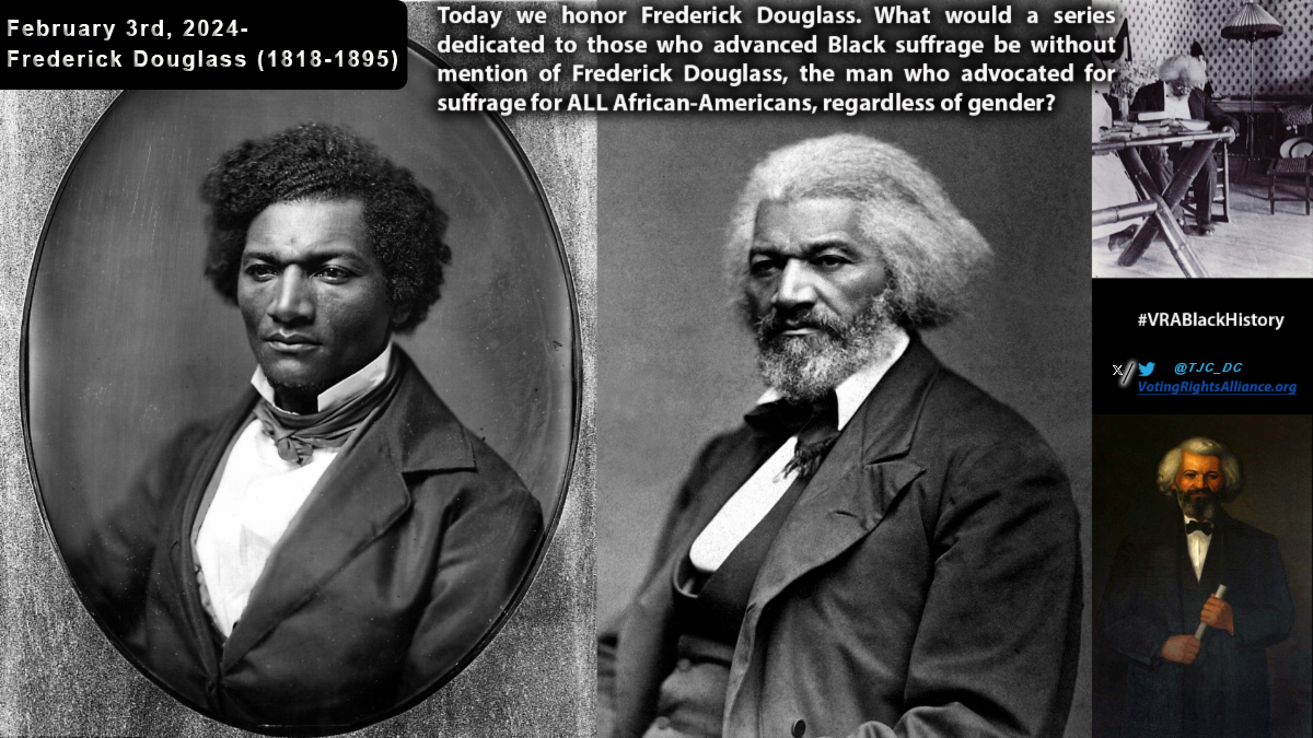 Feb. 3rd, 2024- Frederick Douglass (1818-1895) #VRABlackHistory