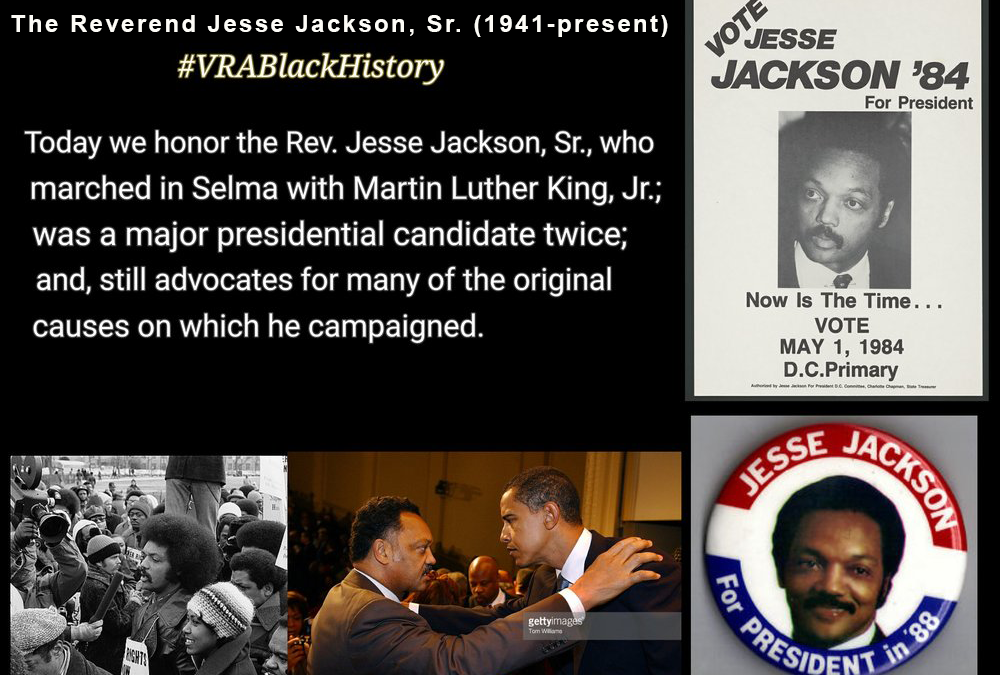 February 26, 2024- The Reverend Jesse Jackson, Sr. (1941-present)